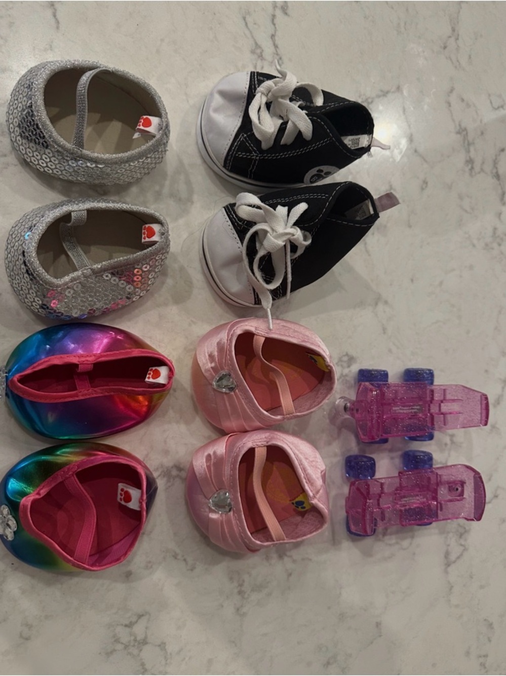 Build A Bear Shoes (7 total pair)